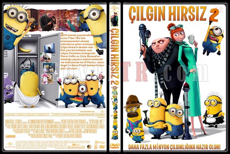 Despicable Me 2 (lgn Hrsz 2) - Custom Dvd Cover - Trke [2013]-despicaple-me-2jpg