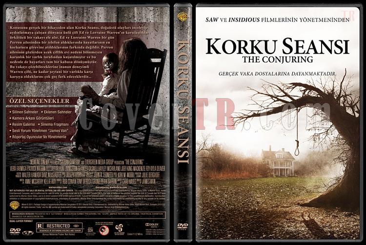 The Conjuring (Korku Seans) - Custom Dvd Cover - Trke [2013]-standardjpg