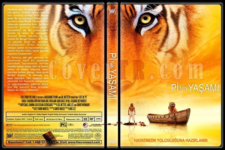 Life of Pi (Pi'nin Yaam) - Custom Dvd Cover - Trke [2012]-pinin-yasamijpg