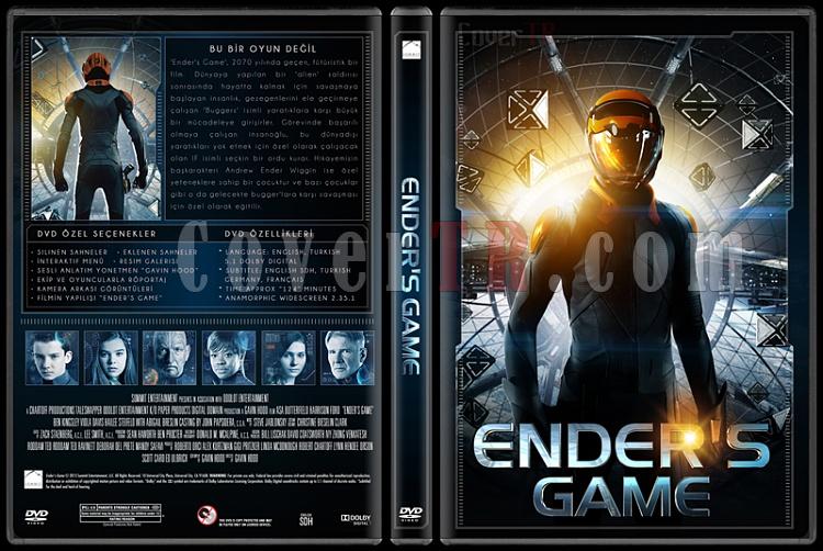 Ender's Game (Uzay Oyunlar) - Custom Dvd Cover - Trke [2013]-standardjpg