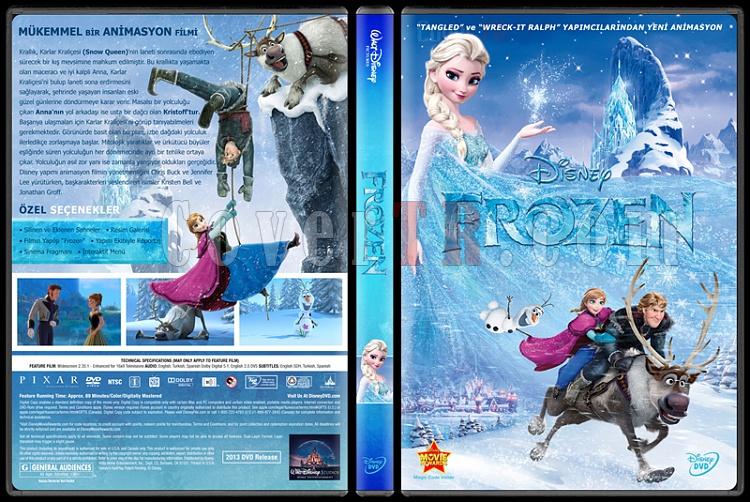 Frozen (Karlar lkesi) - Custom Dvd Cover - Trke [2013]-trjpg