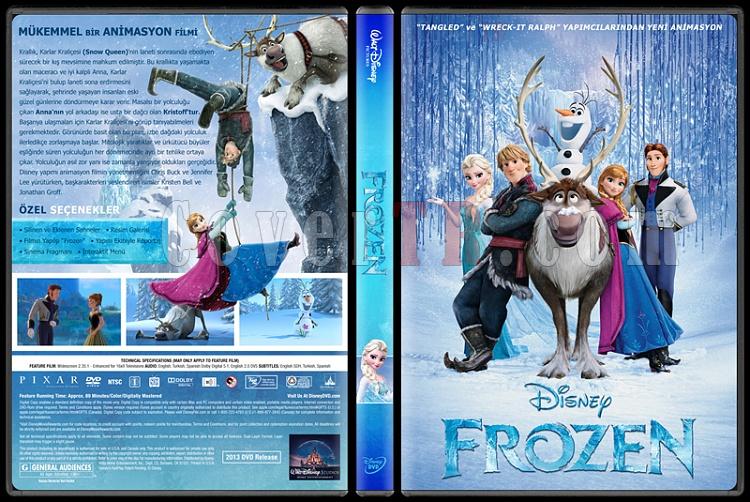 Frozen (Karlar lkesi) - Custom Dvd Cover - Trke [2013]-trjpg