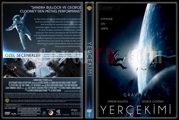 Gravity (Yer ekimi) - Custom Dvd Cover - Trke [2013]-standardjpg