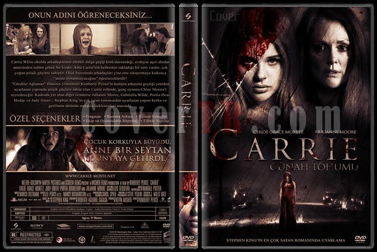 Carrie (Gnah Tohumu) - Custom Dvd Cover - Trke [2013]-tr-v2jpg