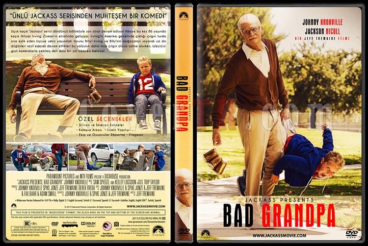 Bad Grandpa - Custom Dvd Cover - Trke [2013]-bad-grandpa-dvd-cover-turkce-riddick-izlemejpg