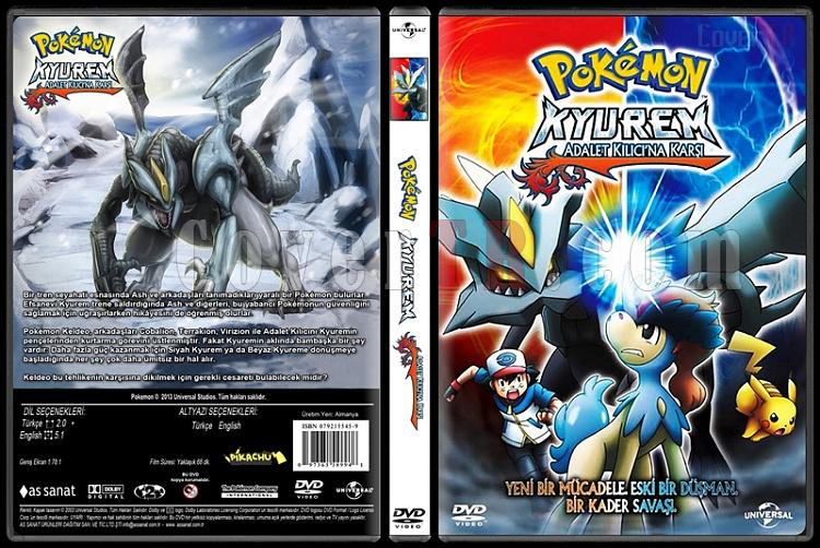 Pokemon: Kyurem vs. the Sword of Justice (Pokemon: Kyurem Adalet Klcna Kar) - Custom Dvd Cover - Trke [2013]-pokemon-kyurem-vs-sword-justicejpg