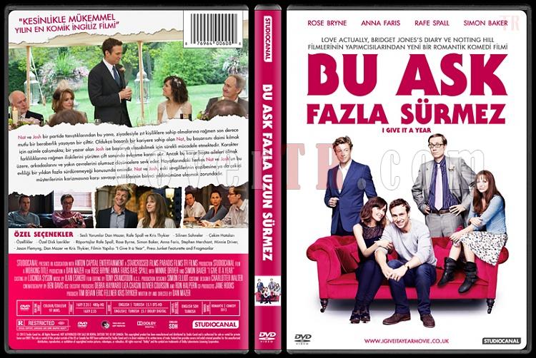 I Give It a Year (Bu Ak Fazla Srmez) - Custom Dvd Cover - Trke [2013]-trjpg