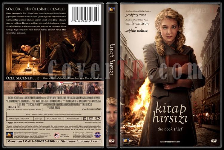 The Book Thief (Kitap Hırsızı) - Custom Dvd Cover - Türkçe [2013]-trjpg
