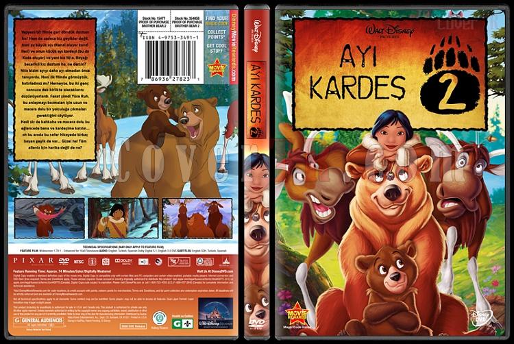 Brother Bear 2  (Ay Karde 2) - Custom Dvd Cover - Trke [2006]-brother-bear-2jpg