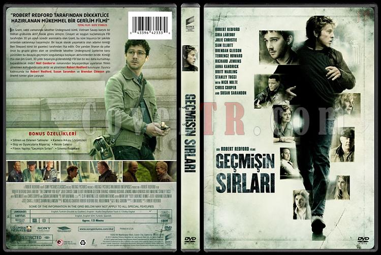 The Company You Keep (Gemisin Srlar) - Custom Dvd Cover - Trke [2012]-covertr-dvdjpg