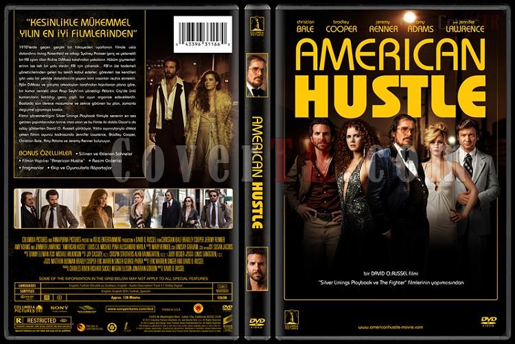 American Hustle (Dzenbaz) - Custom Dvd Cover - Trke [2013]-covertr-dvdjpg