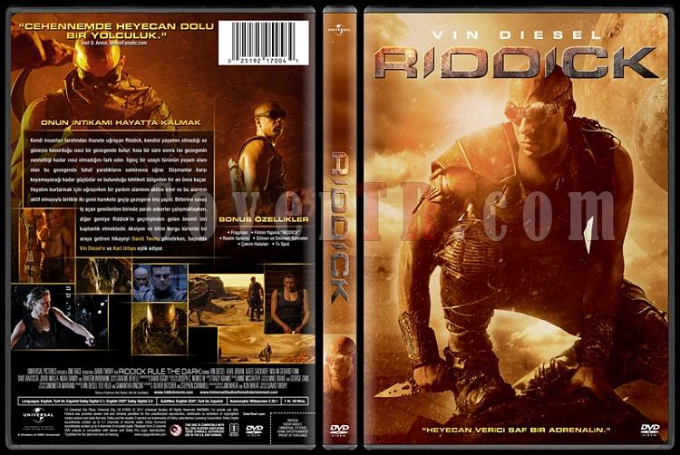 Riddick - Custom Dvd Cover - Trke [2013]-covertr-dvdjpg