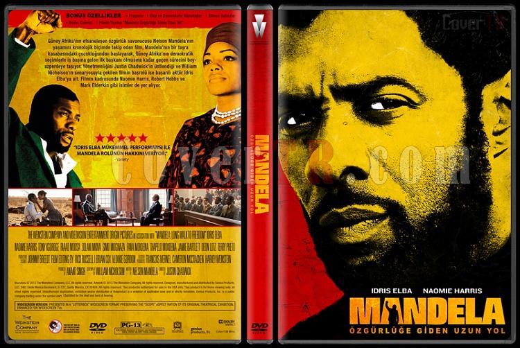 Mandela: Long Walk to Freedom (Mandela: zgrle Giden Uzun Yol) - Custom Dvd Cover - Trke [2013]-covertr-dvdjpg