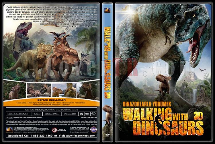 Walking with Dinosaurs 3D (Dinozorlarla Yrmek 3D) - Custom Dvd Cover - Trke [2013]-dinazorjpg