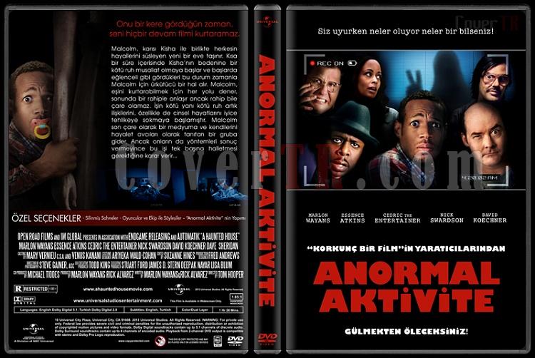 A Haunted House (Anormal Aktivite) - Custom Dvd Cover - Trke [2013]-haunted-house-anormal-aktivitejpg