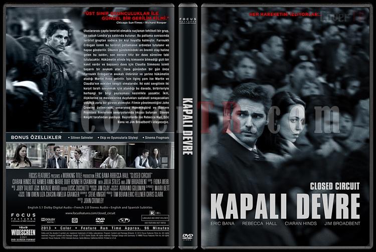 Closed Circuit (Kapal Devre) - Custom Dvd Cover - Trke [2013]-covertr-dvdjpg