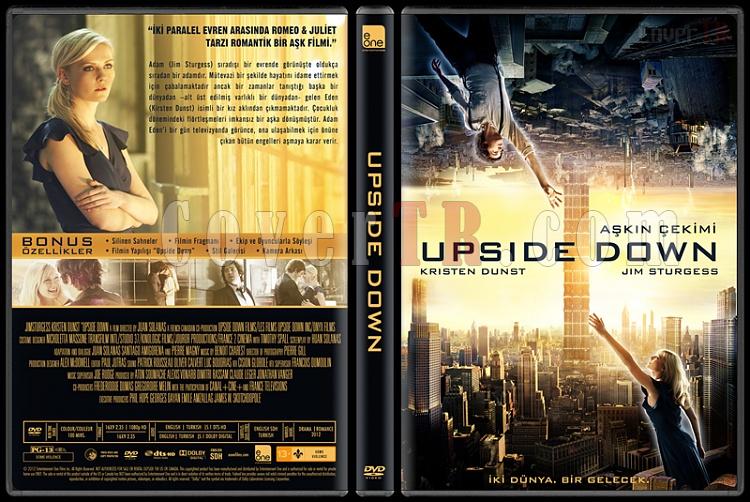 Upside Down (Akn ekimi) - Custom Dvd Cover - Trke [2012]-covertr-dvdjpg