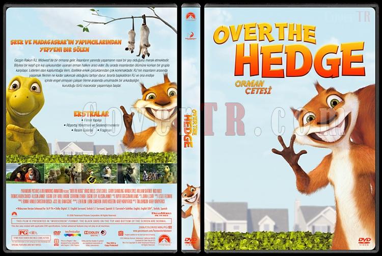 Over The Hedge (Orman etesi) - Custom Dvd Cover - Trke [2006]-covertr-dvdjpg