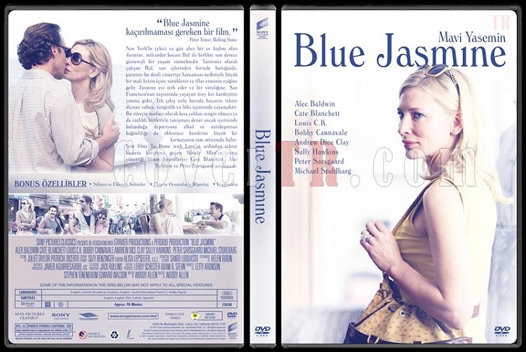 Blue Jasmine (Mavi Yasemin) - Custom Dvd Cover - Trke [2013]-dvdjpg