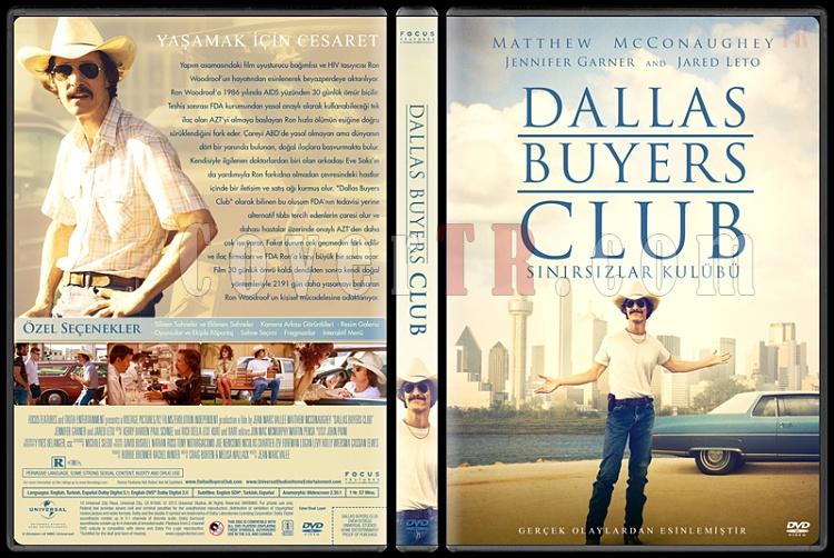 Dallas Buyers Club (Snrszlar Kulb) - Custom Dvd Cover - Trke [2013]-standardjpg