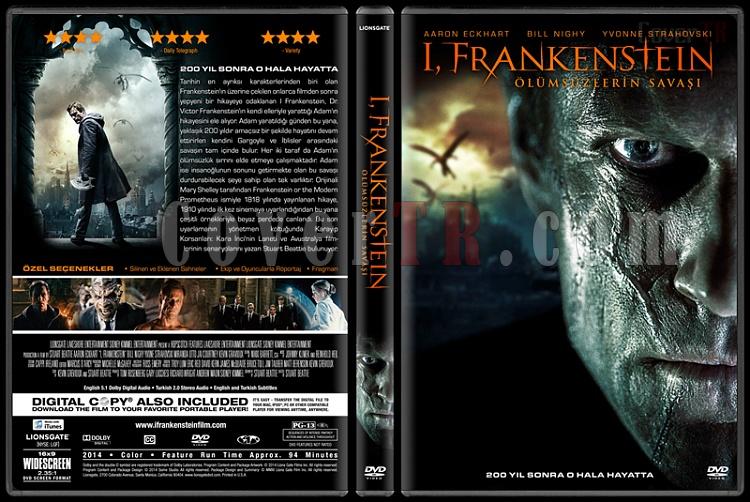 I, Frankenstein (Frankenstein: lmszlerin Sava) - Custom Dvd Cover - Trke [2014]-standardjpg