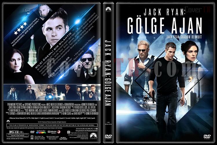 Jack Ryan: Shadow Recruit (Jack Ryan: Glge Ajan) - Custom Dvd Cover - Trke [2013]-v1jpg