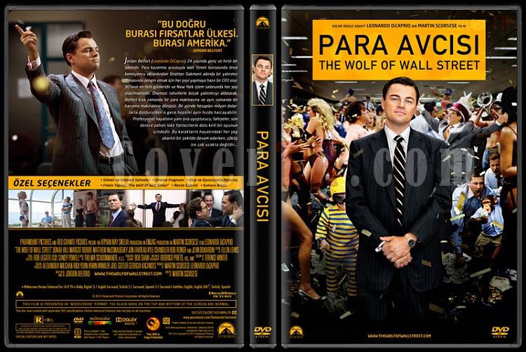 The Wolf of Wall Street (Para Avcs) - Custom Dvd Cover - Trke [2013]-covertr-dvdjpg