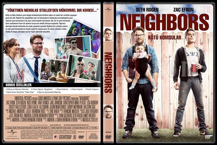 Neighbors (Kt Komular) - Custom Dvd Cover - Trke [2014]-covertr-dvdjpg