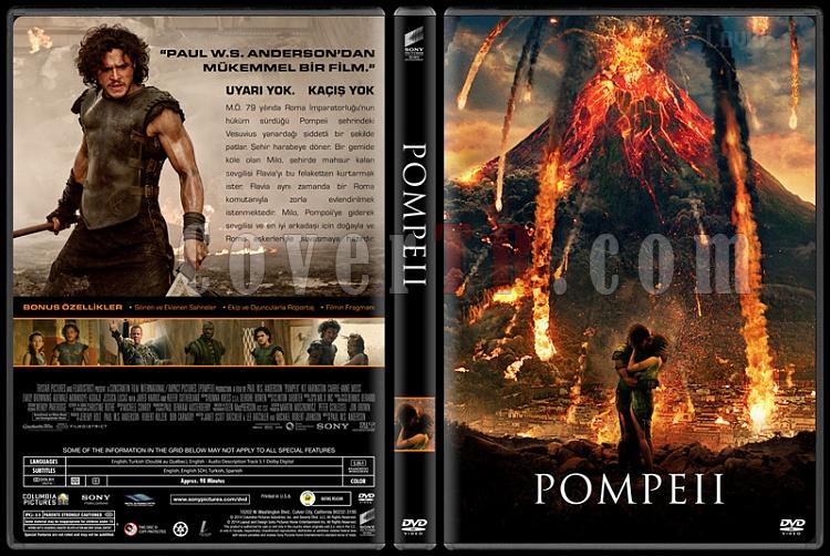 Pompeii - Custom Dvd Cover - Türkçe [2014]-covertr-dvdjpg