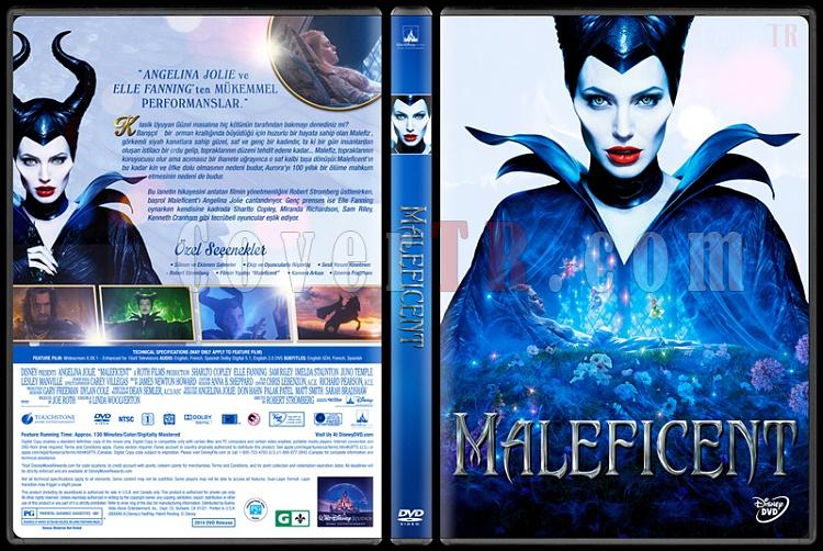 Maleficent (Malefiz) - Custom Dvd Cover - Trke [2014]-1jpg