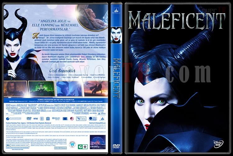 Maleficent (Malefiz) - Custom Dvd Cover - Trke [2014]-2jpg