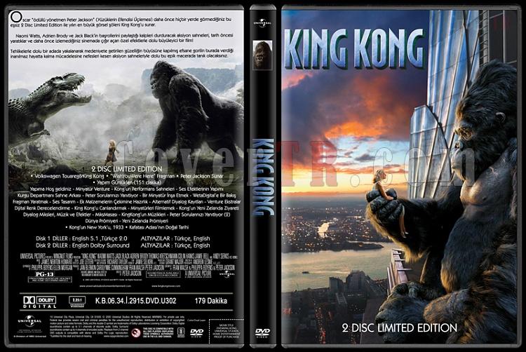 King Kong - Custom Dvd Cover - Trke [2005]-king-kongjpg