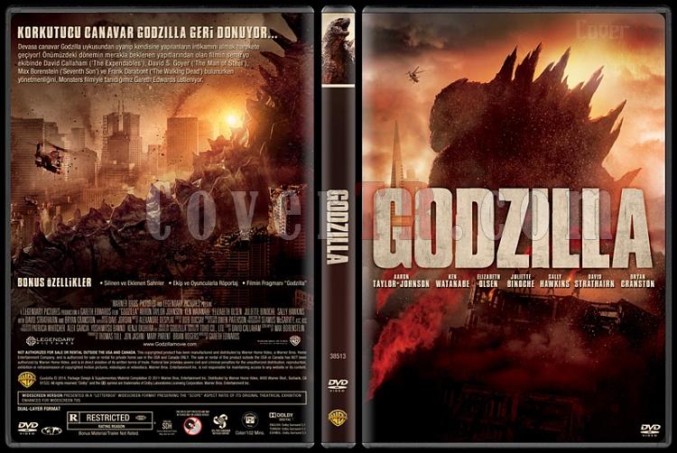 Godzilla - Custom Dvd Cover - Trke [2014]-v3jpg