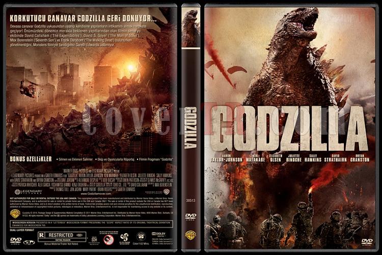 Godzilla - Custom Dvd Cover - Trke [2014]-v2jpg