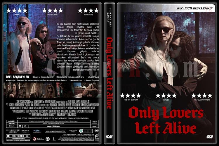 Only Lovers Left Alive (Sadece Aklar Hayatta Kalr) - Custom Dvd Cover - Trke [2013]-covertr-dvdjpg