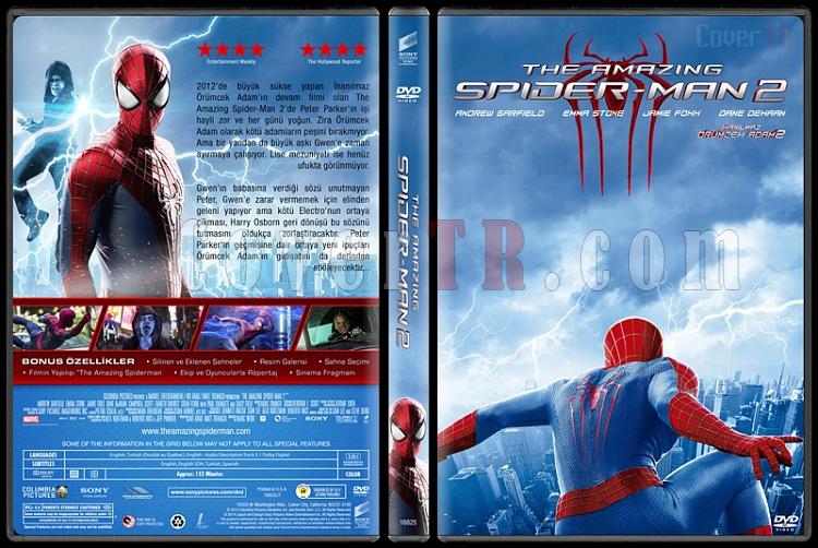 The Amazing Spiderman 2 (nanlmaz rmcek Adam 2) - Custom Dvd Cover - Trke [2014]-1jpg