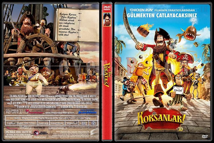 The Pirates! Band of Misfits (Korsanlar) - Custom Dvd Cover - Trke [2012]-korsanlarturkcedvdcoveerjpg