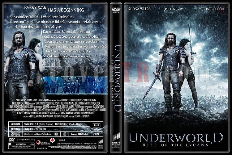 Underworld: Rise of the Lycans (Karanlklar lkesi: Lycanlarn Ykselii) - Custom Dvd Cover - Trke [2009]-underworld-rise-lycans-dvd-cover-turkcejpg