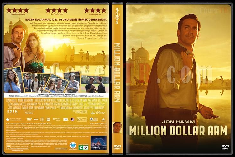 Million Dollar Arm - Custom Dvd Cover - Trke [2014]-covertr-dvdjpg