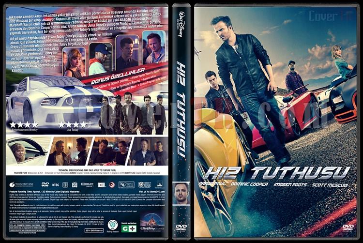 Need For Speed (Hz Tutkusu) - Custom Dvd Cover - Trke [2014]-v2jpg