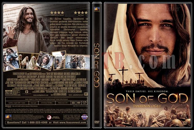 Son of God (Tanrnn Olu) - Custom Dvd Cover - Trke [2014]-covertr-dvdjpg