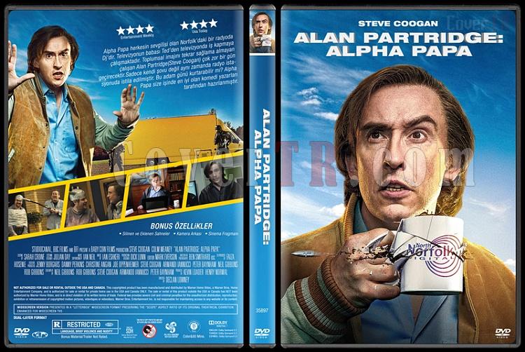 Alan Partridge: Alpha Papa - Custom Dvd Cover - Trke [2014]-covertr-dvdjpg