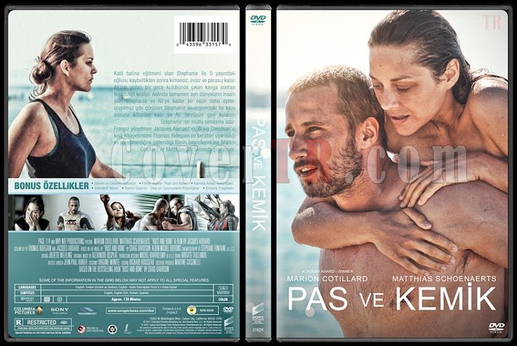 Rust and Bone (Pas ve Kemik) - Custom Dvd Cover - Trke [2014]-covertr-dvdjpg