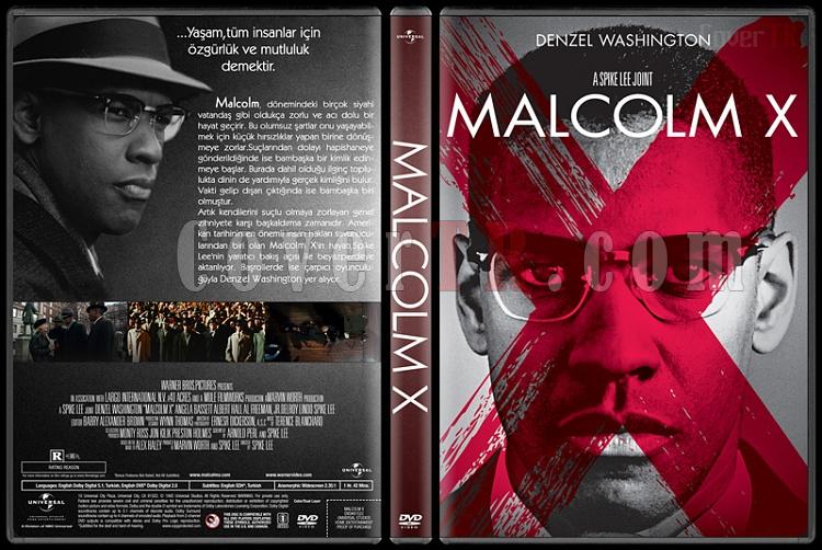 Malcolm X - Custom Dvd Cover - Türkçe [1992]-standardjpg