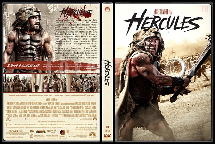 Herkl: zgrlk Savass (Hercules) - Custom Dvd Cover - Trke [2014]-covertr-dvdjpg