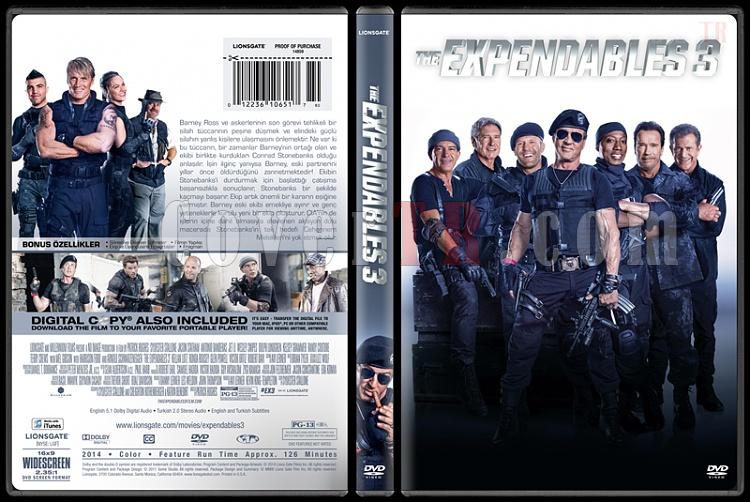 The Expendables 3 (Cehennem Melekleri 3) - Custom Dvd Cover - Trke [2014]-covertr-dvdjpg