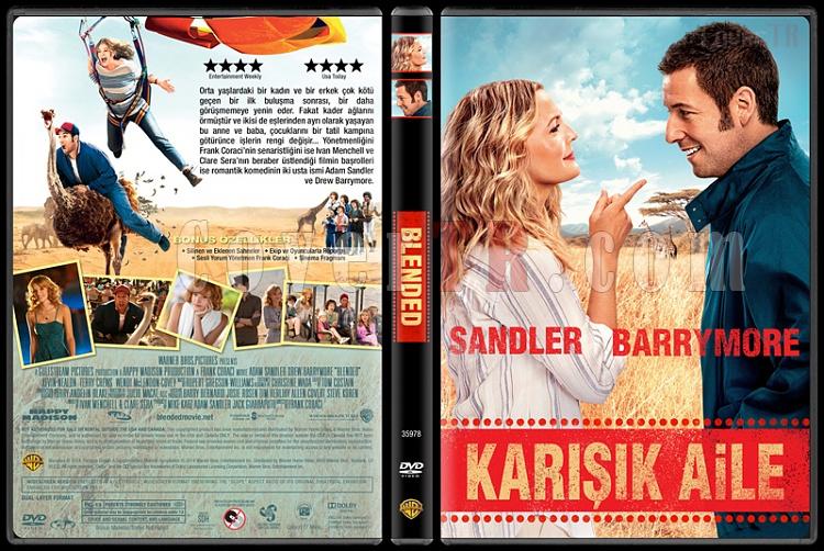 Blended (Kark Aile) - Custom Dvd Cover - Trke [2014]-standardjpg