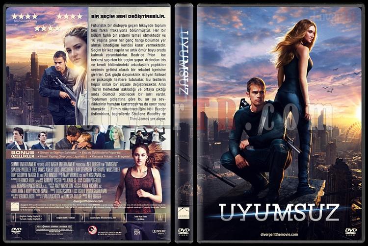 Divergent (Uyumsuz) - Custom Dvd Cover - Trke [2014]-covertr-dvd-2jpg