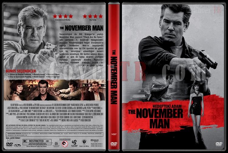 The November Man (Hedefteki Adam) - Custom Dvd Cover - Trke [2014]-covertr-dvdjpg