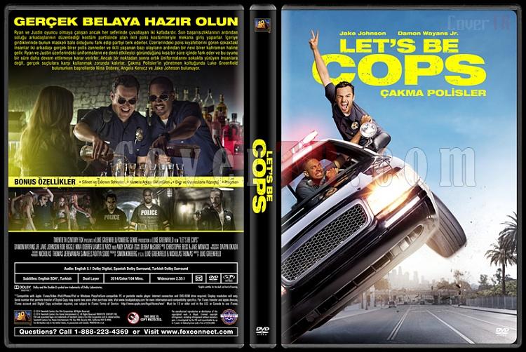 Let's Be Cops (akma Polisler) - Custom Dvd Cover - Trke [2014]-12jpg